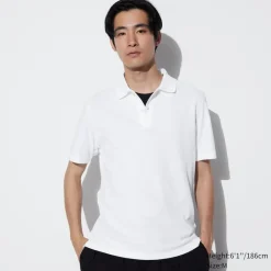T-Shirts & Oberteile*UNIQLO Airism Baumwolle Pique Poloshirt