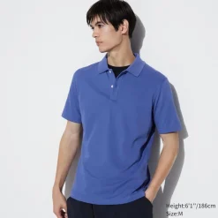 Poloshirts*UNIQLO Airism Baumwolle Pique Poloshirt