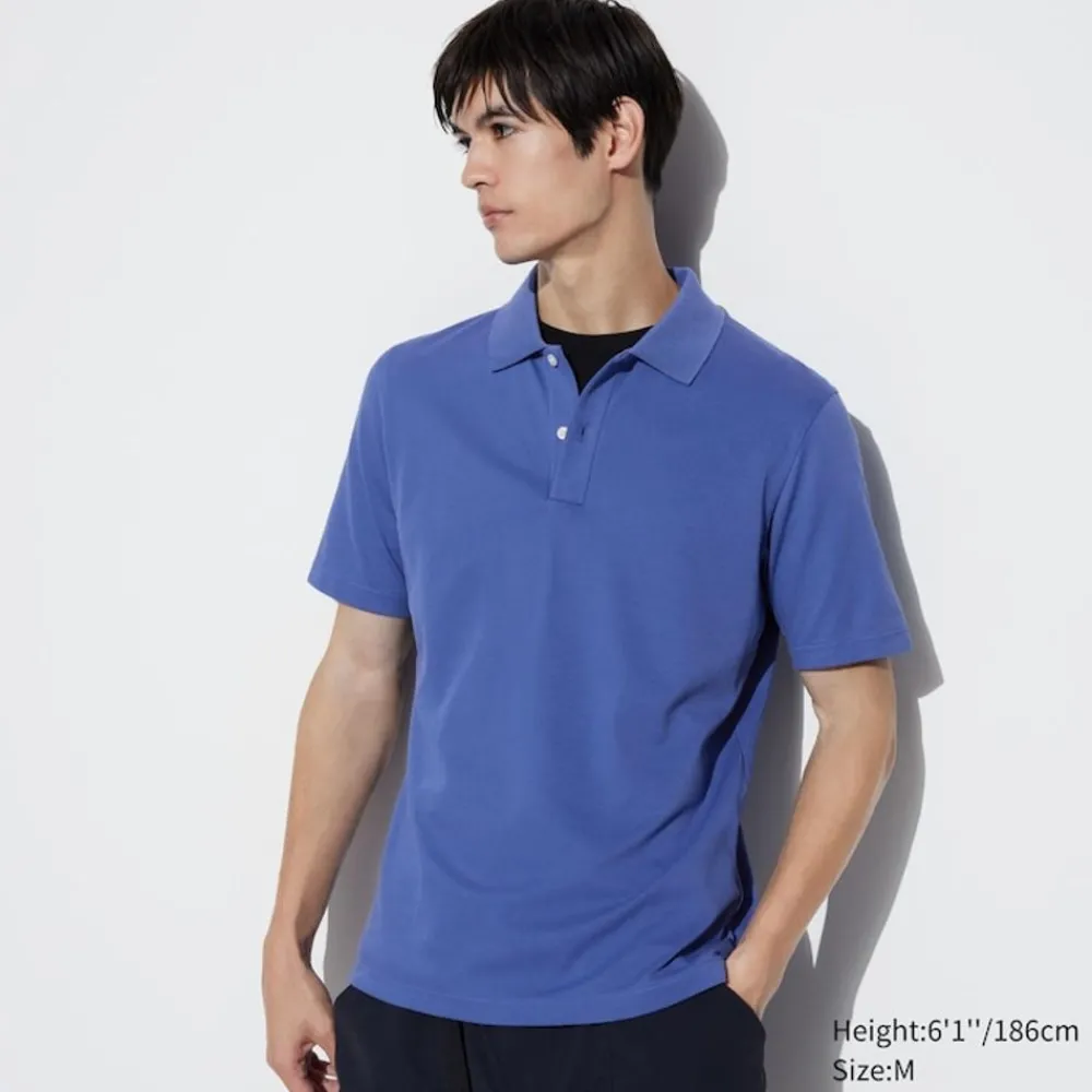 Poloshirts*UNIQLO Airism Baumwolle Pique Poloshirt