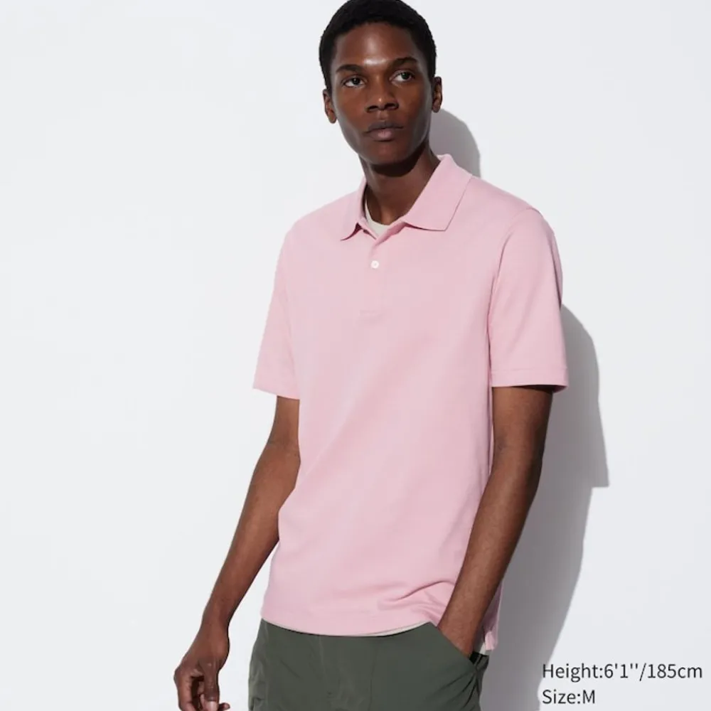 Poloshirts*UNIQLO Airism Baumwolle Pique Poloshirt