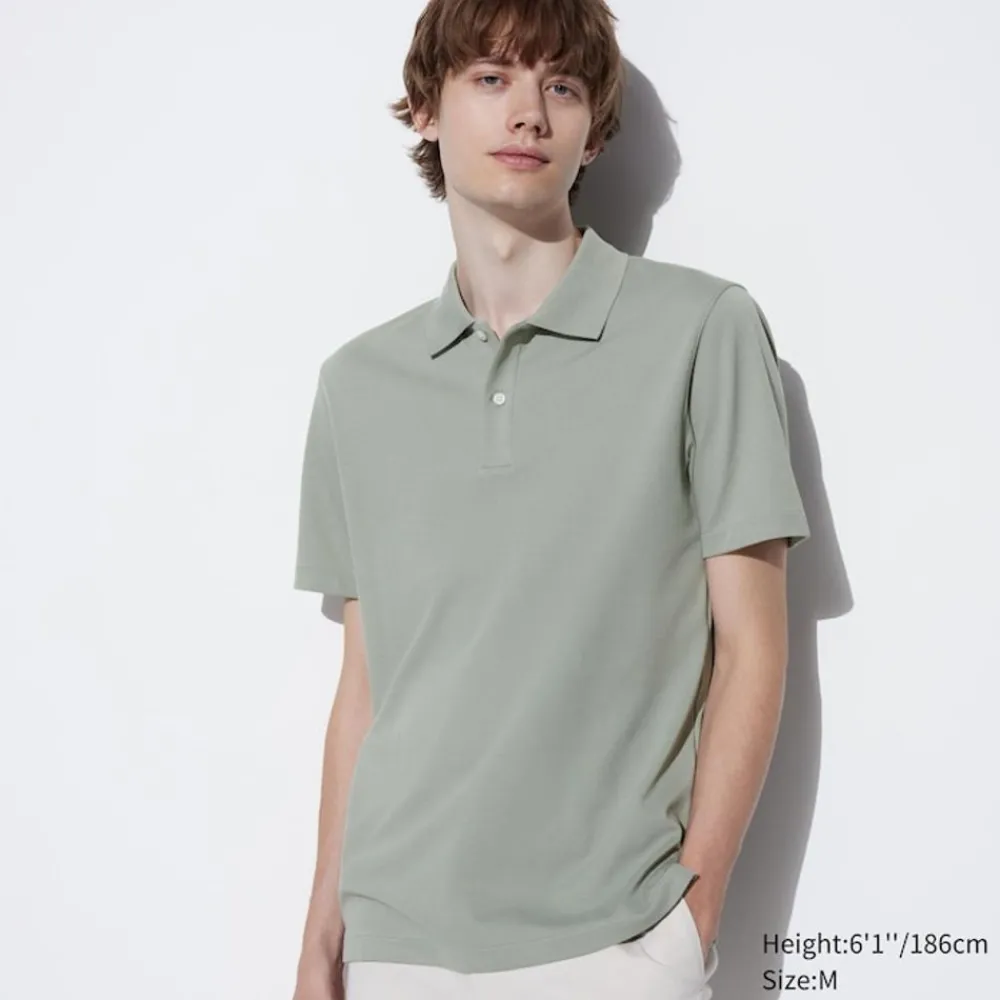 Poloshirts*UNIQLO Airism Baumwolle Pique Poloshirt