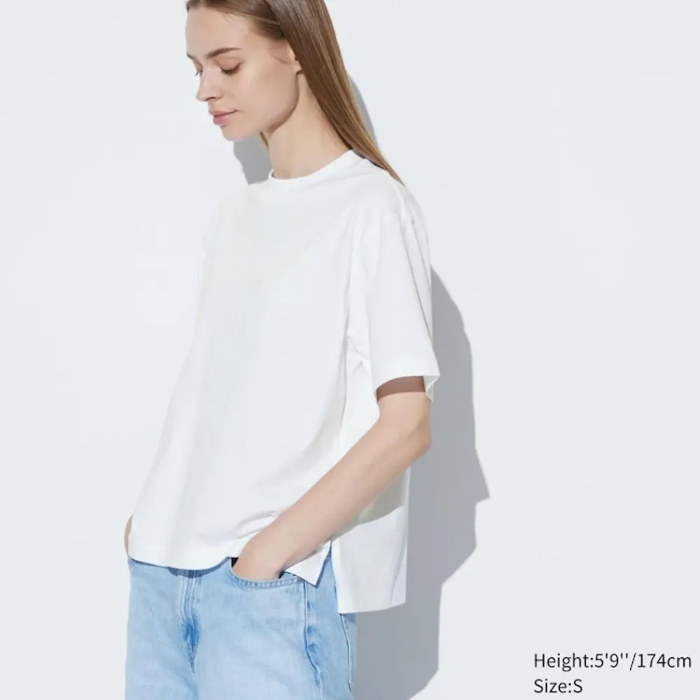 T-Shirts & Oberteile*UNIQLO Airism Baumwolle T-Shirt