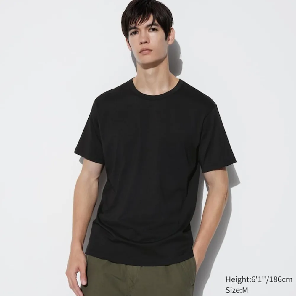 T-Shirts & Oberteile*UNIQLO Airism Baumwolle T-Shirt