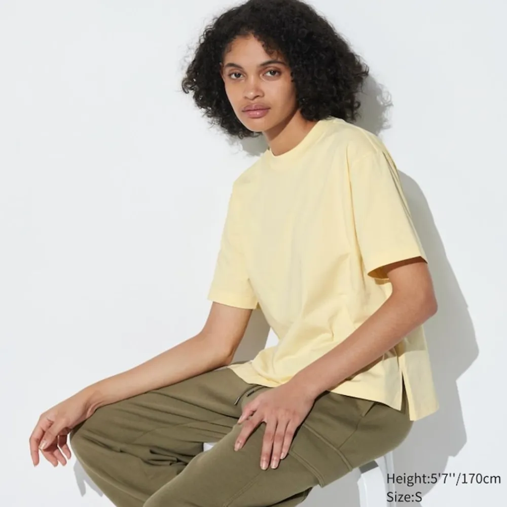 T-Shirts & Oberteile*UNIQLO Airism Baumwolle T-Shirt