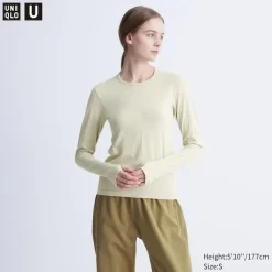 T-Shirts & Oberteile*UNIQLO Airism Langarmshirt