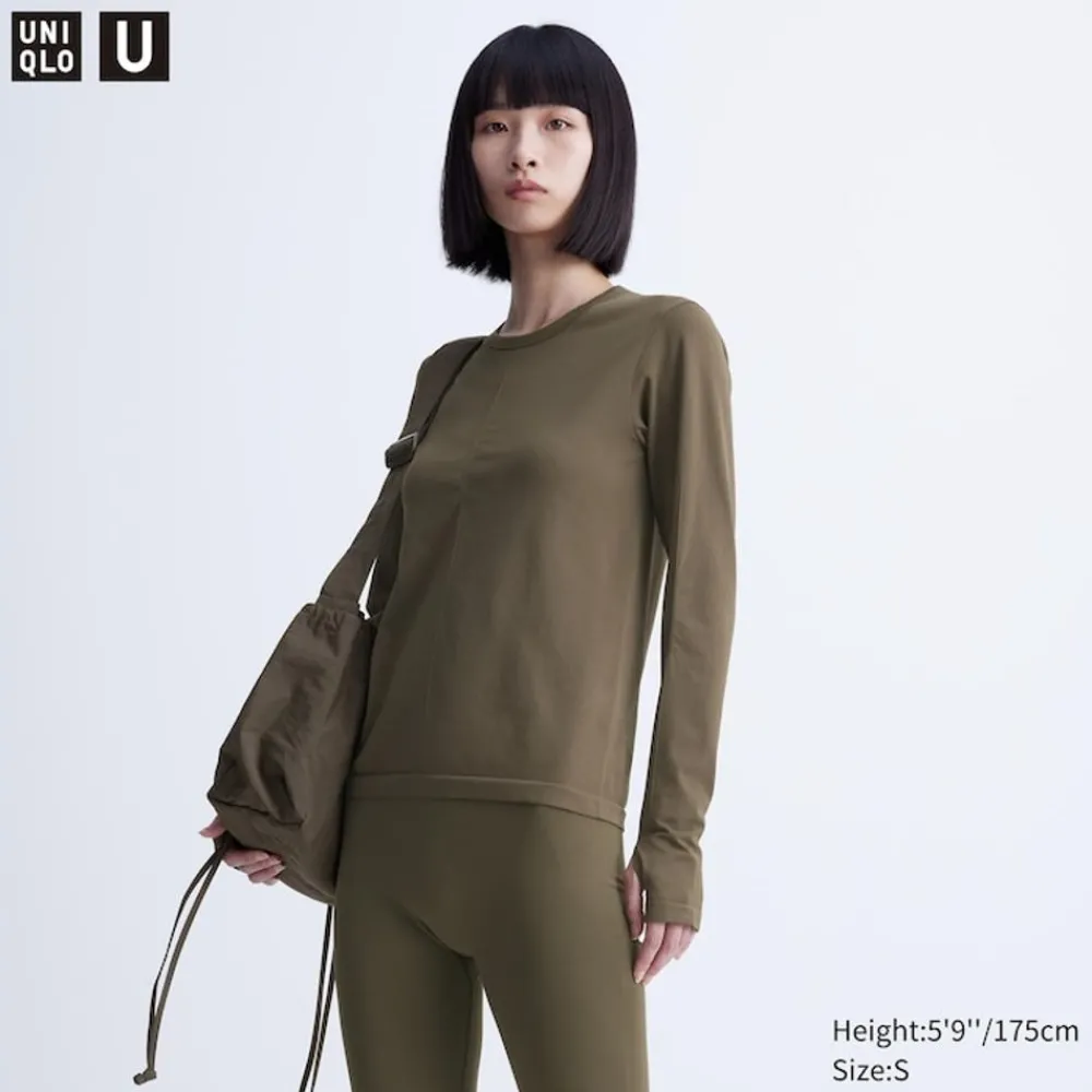 T-Shirts & Oberteile*UNIQLO Airism Langarmshirt