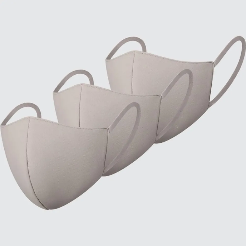 Accessoires & Taschen*UNIQLO Airism Maske (3Er-Set, Saison 2021)