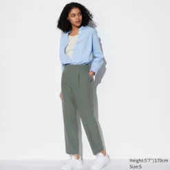 Hosen, Leggings & Jogginghosen*UNIQLO Airsense Bundfaltenhose
