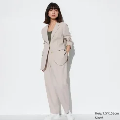 Hosen, Leggings & Jogginghosen*UNIQLO Airsense Bundfaltenhose (Kurz)