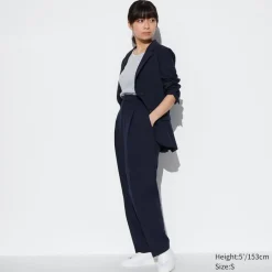 Hosen, Leggings & Jogginghosen*UNIQLO Airsense Bundfaltenhose (Kurz)