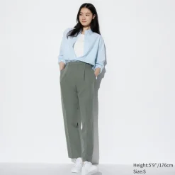 Hosen, Leggings & Jogginghosen*UNIQLO Airsense Bundfaltenhose (Lang)