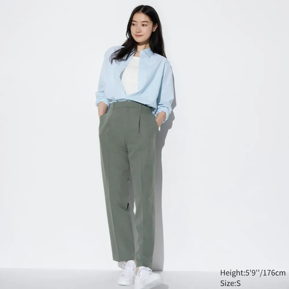 Hosen, Leggings & Jogginghosen*UNIQLO Airsense Bundfaltenhose (Lang)