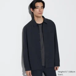 Mäntel, Jacken, Parka & Westen*UNIQLO Airsense Hemdjacke (Wolloptik)