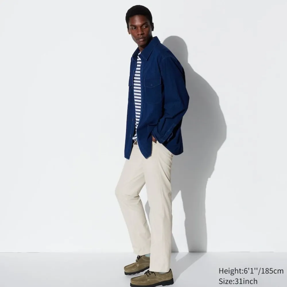 Hosen, Chinos & Jogginghosen*UNIQLO Airsense Hose In Baumwolloptik (Lang)