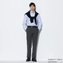 Hosen, Chinos & Jogginghosen*UNIQLO Airsense Hose In Wolloptik