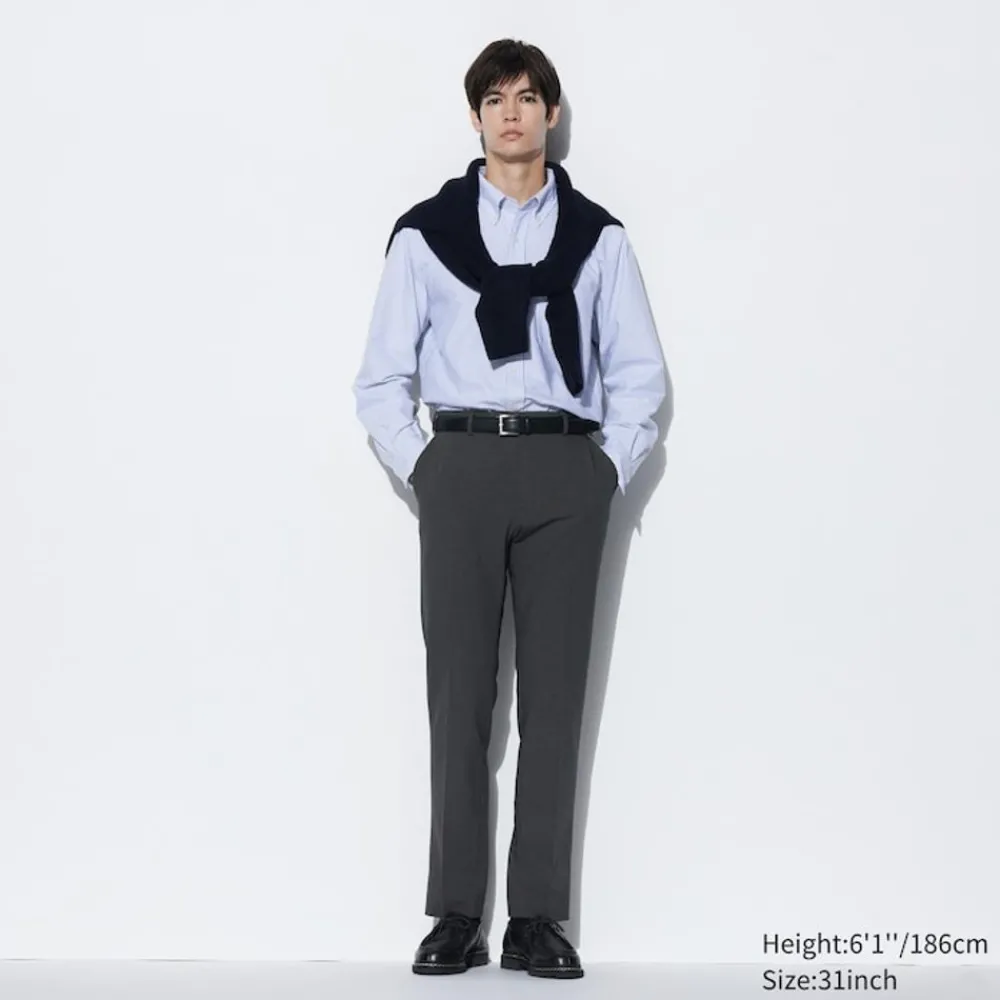 Hosen, Chinos & Jogginghosen*UNIQLO Airsense Hose In Wolloptik