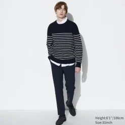 Hosen, Chinos & Jogginghosen*UNIQLO Airsense Hose In Wolloptik