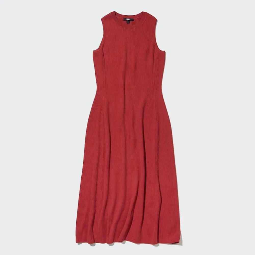Kleider, Jumpsuits & Overalls*UNIQLO Armelloses Baumwolle Strickkleid