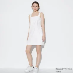 Kleider, Jumpsuits & Overalls*UNIQLO Armelloses Leinenmix Minikleid
