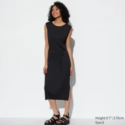 Kleider, Jumpsuits & Overalls*UNIQLO Armelloses Plisseekleid
