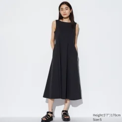 Kleider, Jumpsuits & Overalls*UNIQLO Armelloses Ultra Stretch Airism Kleid