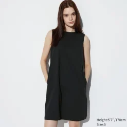 Kleider, Jumpsuits & Overalls*UNIQLO Armelloses Ultra Stretch Airism Minikleid