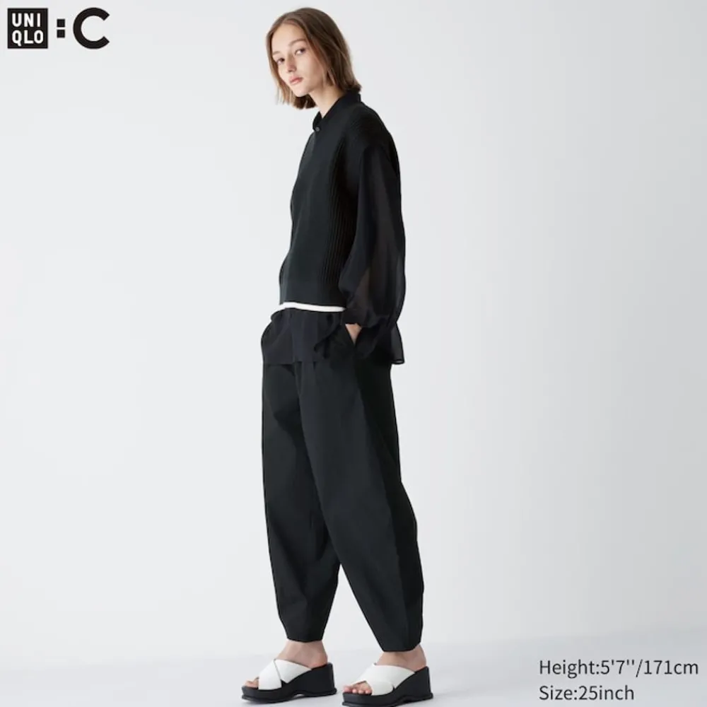 Hosen, Leggings & Jogginghosen*UNIQLO Baumwolle Ballonhose