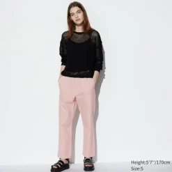 Loungewear & Pyjamas*UNIQLO Baumwolle Hose In 7/8-Lange (Relaxed Fit)