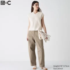 Hosen, Leggings & Jogginghosen*UNIQLO Baumwolle Hose (Wide Fit)