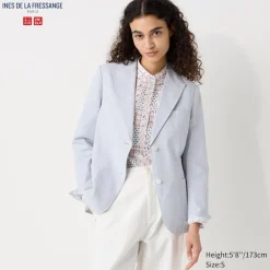 Mäntel, Jacken, Parka & Westen*UNIQLO Baumwolle Leinen Blazer