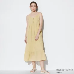 Kleider, Jumpsuits & Overalls*UNIQLO Baumwolle Tragerkleid