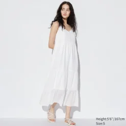 Kleider, Jumpsuits & Overalls*UNIQLO Baumwolle Tragerkleid