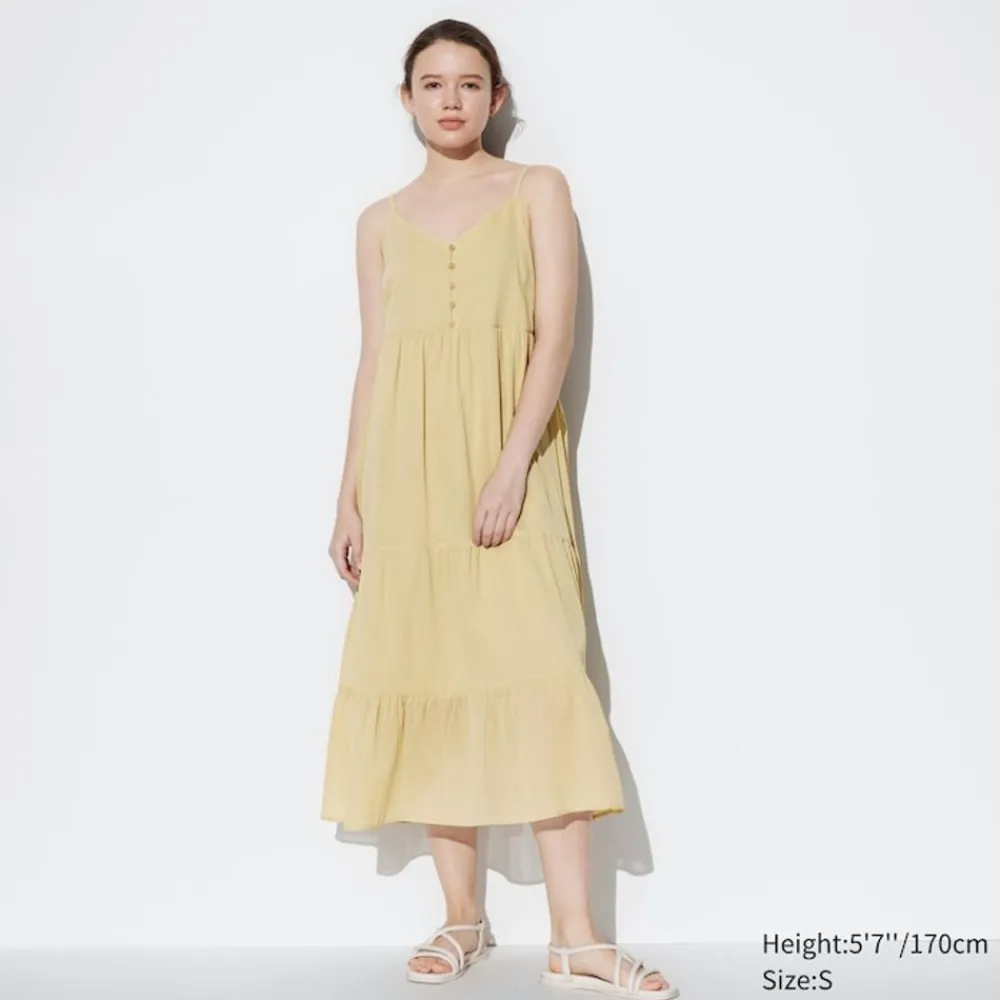 Kleider, Jumpsuits & Overalls*UNIQLO Baumwolle Tragerkleid