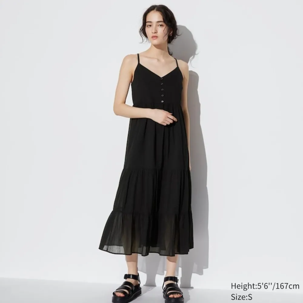 Kleider, Jumpsuits & Overalls*UNIQLO Baumwolle Tragerkleid