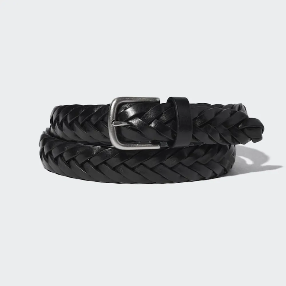 Accessoires & Taschen*UNIQLO Breitgeflochtener Ledergurtel