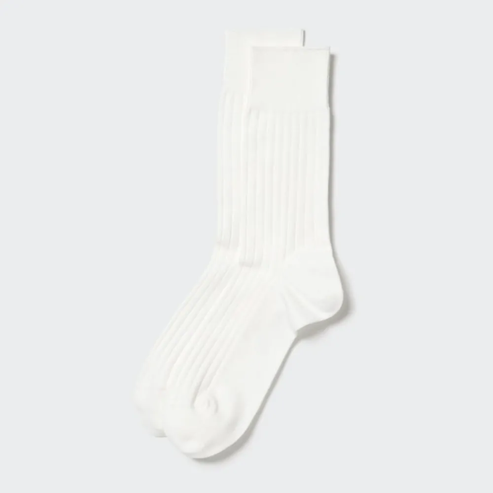 Socken*UNIQLO Breitgerippte Baumwolle Socken