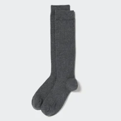 Socken*UNIQLO Breitgerippte Kniestrumpfe