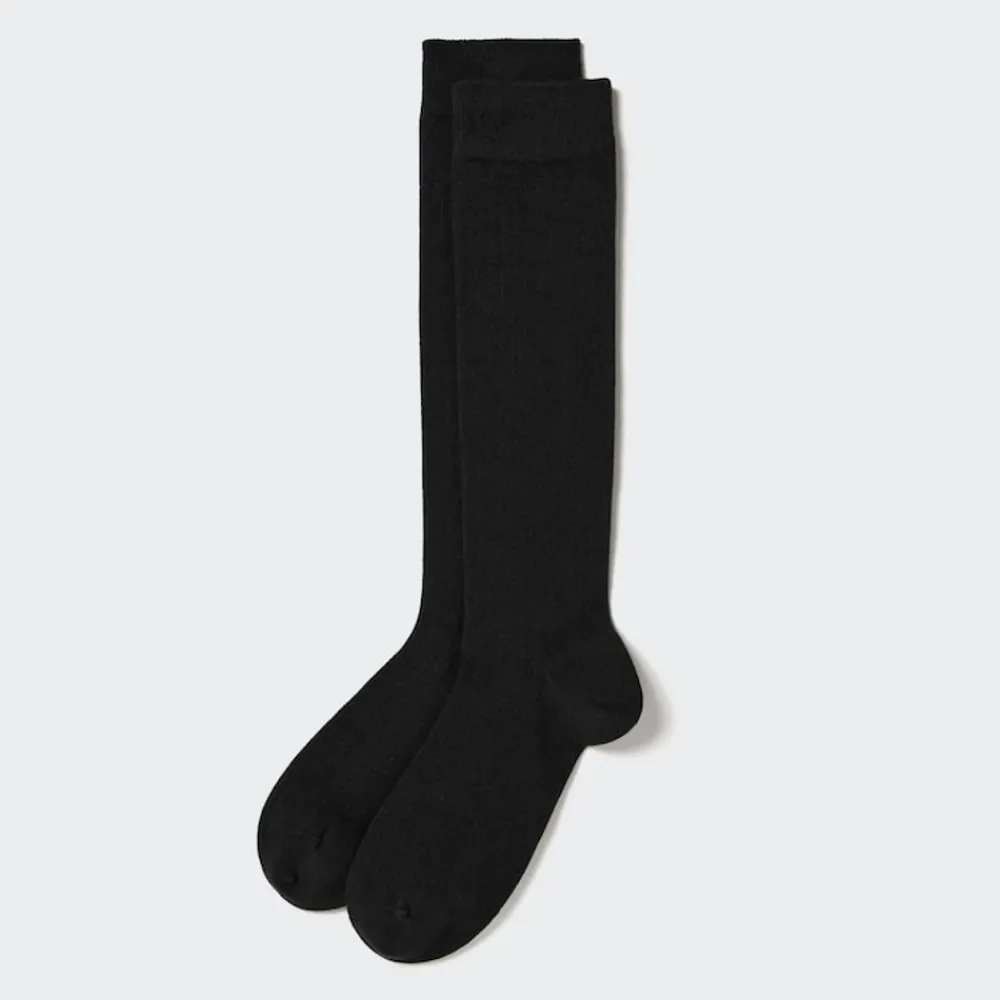 Socken*UNIQLO Breitgerippte Kniestrumpfe