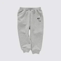 Leggings*UNIQLO Bring A Smile With Disney Ut Bedruckte Jogginghose Grau