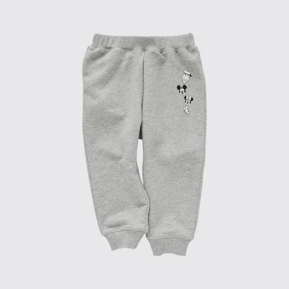 Leggings*UNIQLO Bring A Smile With Disney Ut Bedruckte Jogginghose Grau