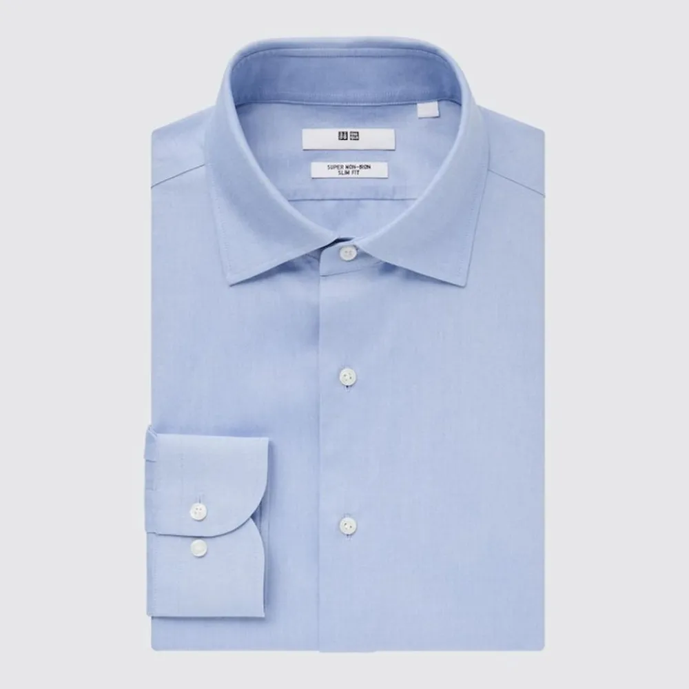Hemden*UNIQLO Bugelfreies Hemd (Slim Fit)