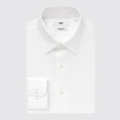 Hemden*UNIQLO Bugelfreies Langarm Hemd (Slim Fit)