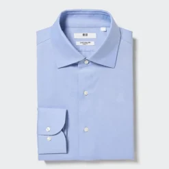 Hemden*UNIQLO Bugelfreies Langarm Hemd (Slim Fit)