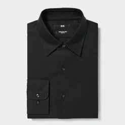 Hemden*UNIQLO Bugelfreies Langarm Hemd (Slim Fit)