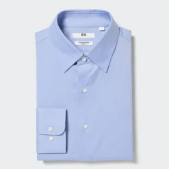 Hemden*UNIQLO Bugelfreies Langarm Hemd (Slim Fit)