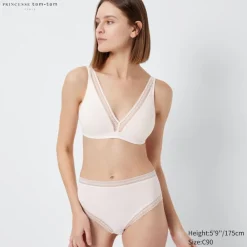 Bhs & Unterwäsche*UNIQLO Bugelloser Mikrofaser Bh