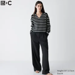 Hosen, Leggings & Jogginghosen*UNIQLO Bundfaltenhose (Wide Fit)