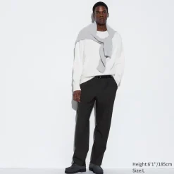 Hosen, Chinos & Jogginghosen*UNIQLO Bundfaltenhose (Wide Fit)
