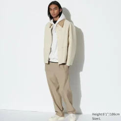 Hosen, Chinos & Jogginghosen*UNIQLO Bundfaltenhose (Wide Fit)