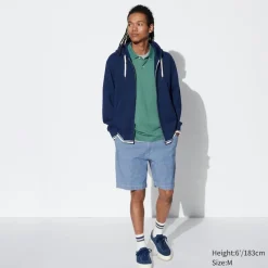 Shorts*UNIQLO Chambray Stretch Easy Shorts